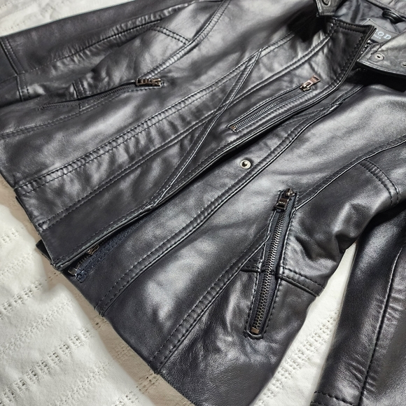 Izod leather jacket - Picture 3 of 10